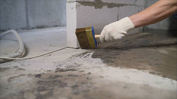 SJ Waterproofing Pros Waterproofing coverage map for New Hudson, MI and surrounding area